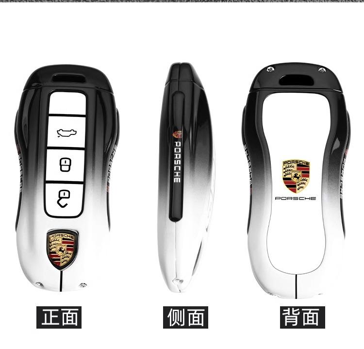 Zinc Alloy Car Remote Key Cover Case Shell Protector For Porsche Panamera Carman Macann Bobst Cayenne 911 981 991 970 996