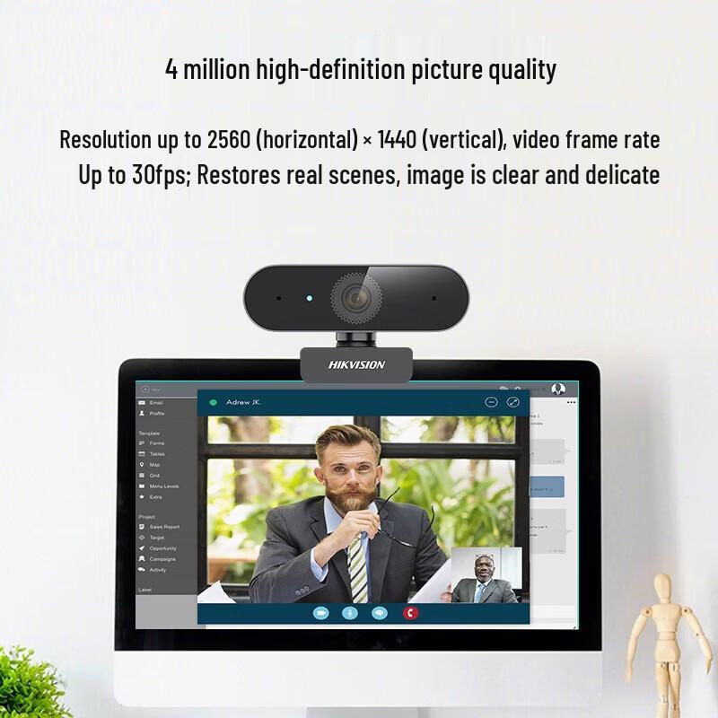 HIKVISION E14a 2K HD USB Webcam