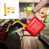 Flexible Plastic Fuel Can Spout Kit Leak Proof Extension Pour Nozzle Replacement For Car Motorcycle Oil Gas Water Refilling Use
