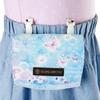 COLORFUL CANDY STYLE Moonlight Butterfly Set of Cute Attached Travel Pocket Waist Pouch [Small Type] Travel/Attached Pockets, Water-Repellent,