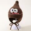 with Flaps Kids Knitted Hat Warm Baby Beanie Cute Winter Beanie  for Baby