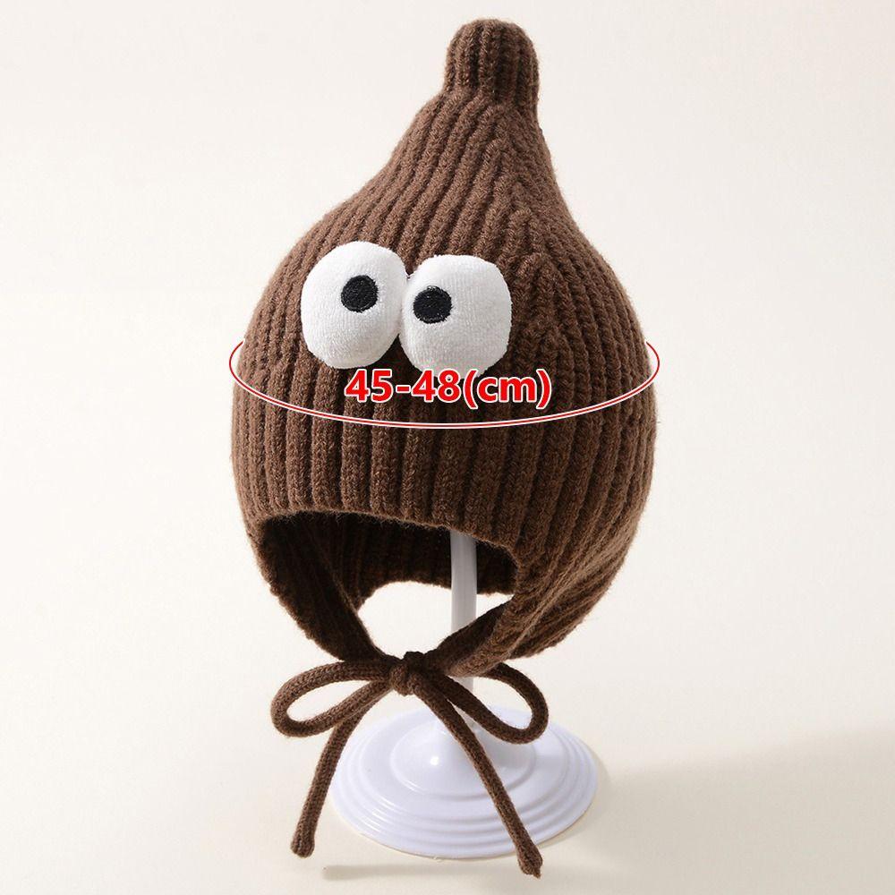 with Flaps Kids Knitted Hat Warm Baby Beanie Cute Winter Beanie  for Baby