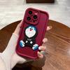 Applicable to iPhone16 mobile phone case, silicone jingle cat bracket 15Promax Apple 14 anti-drop cover, new matte.