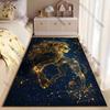Celestial lion glowing constellations carpet Yoga living room room decor children's crawling mat doormat area rug