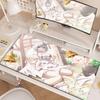 E-sport Game Large Non-slip Mouse Pad Washable Anime Desktop Carpet Hololive Kawaii Girl Shishiro Botan Mauspad Rubber Table Mat