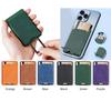 Magnetic Leather Wallet Card Stand for iPhone 17 16 15 14   Pro Max Samsung S25 S24 S23 Ultra for Magsafe Bracket Holder Bag