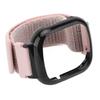 Uhrenarmband Ersatz Armband Klettverschluss Nylonband Uhrenarmband für Watch 4 Rosa