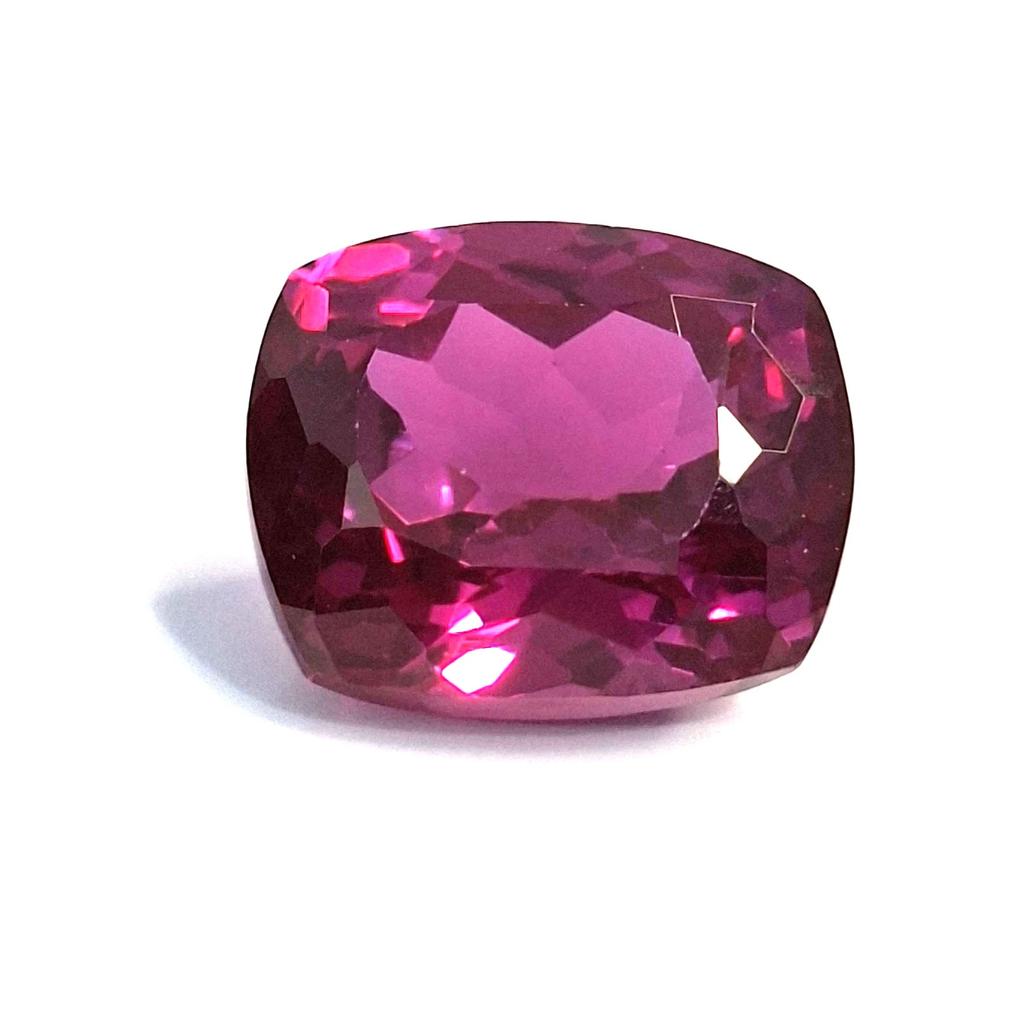 Certified Natural Dark Pink Ruby Cushion Cut 8-10 Ct Beautiful Loose Gemstone