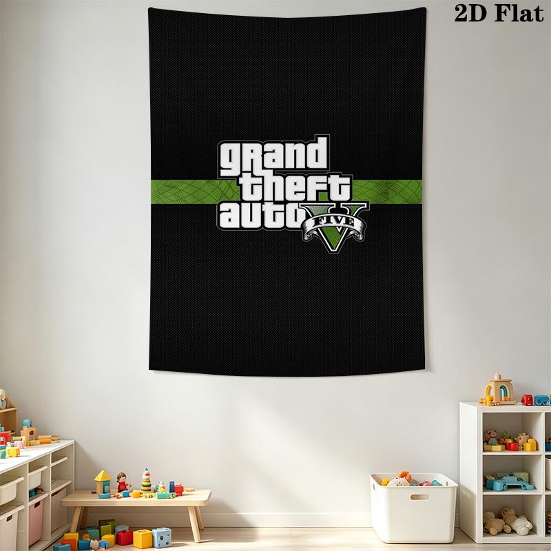Grand Theft Auto V Cover Artwork Bedding 1 Duvet Cover 2 Pillowcase Without Core Soft And Comfortable Christmas Birthday Gift Bedding Set