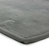 Living Room Rug Velvet Look Extra-soft Grey 160x230