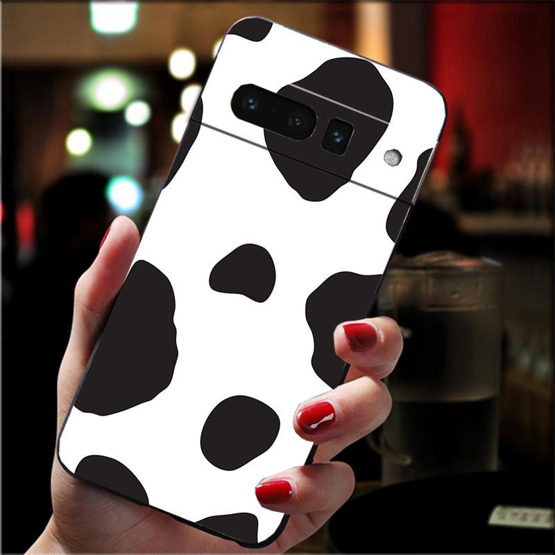 Cow Print Phone Case For Google Pixel 10 Pro 9 Pro XL 9A 8 7 6 Pro Pixel 8A 7A 6A Pixel 8 7 6 5