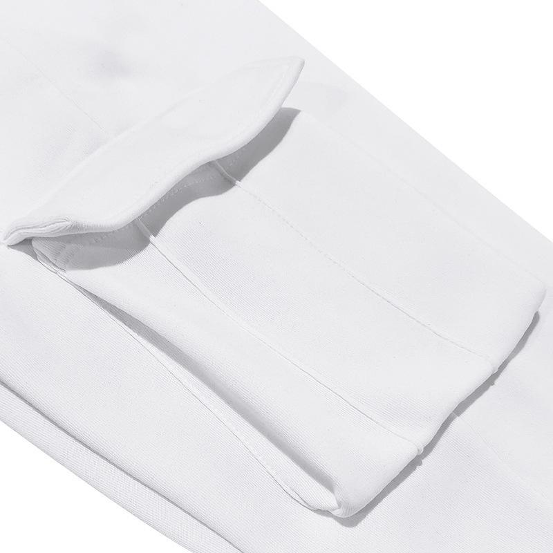 New men's autumn and winter sports and leisure trousers men's sports multi-pocket work trousers sweatpants men
