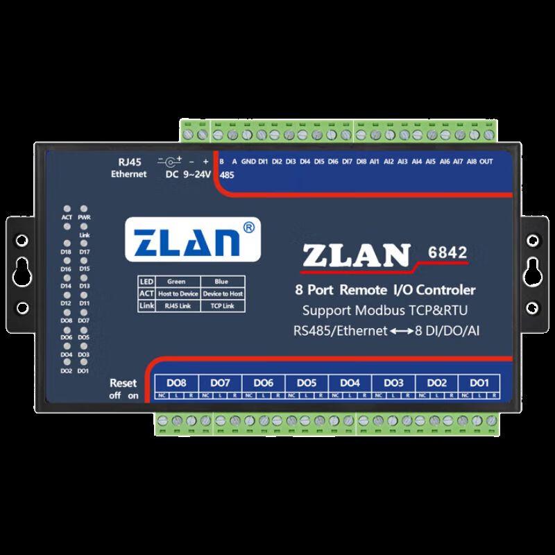 ZLAN 8-Channel Remote I/O Controller