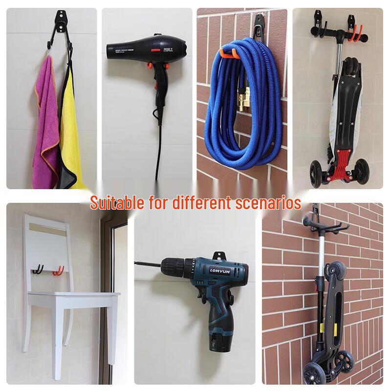 Outdoor Heavy-Duty Metal Storage Hooks