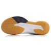 Li Ning Swirl V2 Gummi Mehrfarbig Dämpfung Rutschfest Unterstützung Leicht Niedrig geschnitten Badminton Schuhe Unisex Weiß AYTP029-3