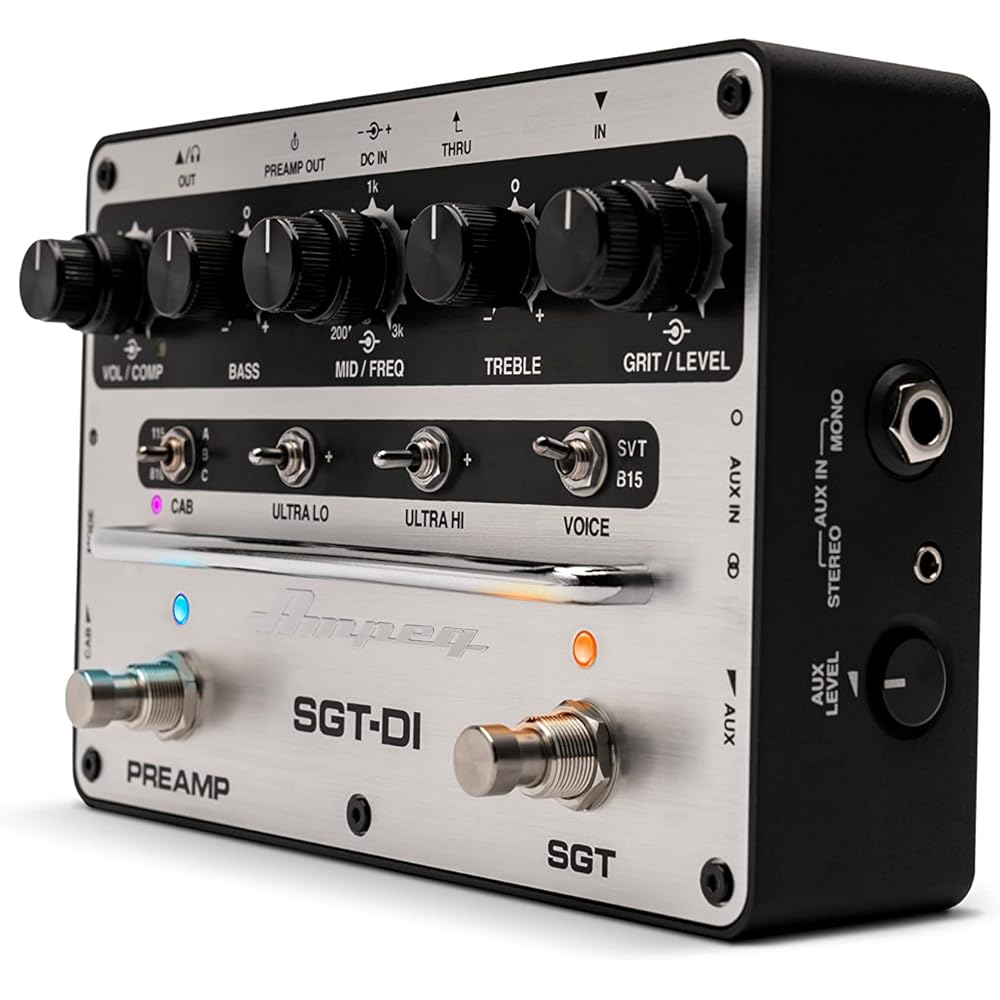 Ampeg AMPEG pedal preamp all in one DI box SGT-DI