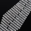 Fashionable Women's Rhinestone Bowtie Tassel Necklace - Party Jewelry Luxury