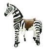 RANGS Eco Pony Zebra Sezon dla dzieci w wieku 3 lat i o nośności porusza się jak prawdziwy koń 2, w górę, 30 kg,