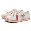 Retro canvas shoes summer new light soft sole breathable color matching lace-up sports shoes