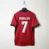 Portugal National Team Soccer Jersey Mens Short Sleeve Home Kit C 7 Bruno Fernandes 8 Felix Pepe Football Uniform