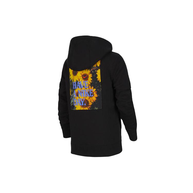 Nike Kids Sweatshirts Hooded Moderate (Unisex) Sweatshirts DM8092 010