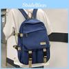 Stylish High Capacity Backpack For Men Women Students Simple Korean Style