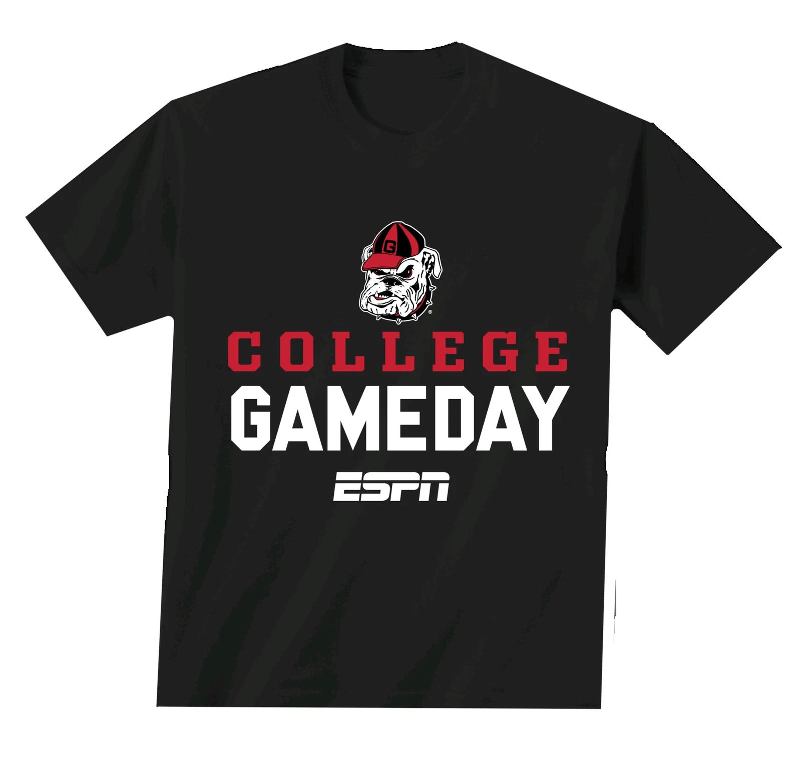 

New World Graphics UGA ESPN Bulldog Head 19 Short Sleeve T-Shirt S