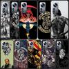 Sons of Anarchy Clear Phone For Xiaomi Poco X7 X6 X5 F6 F5 F7 Mi 14 Ultra 15 13 12 12X 12T 11T 10T Pro 11i 10 Lite Cover Case TP
