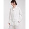 White Cotton Embroidered Loose Blouse