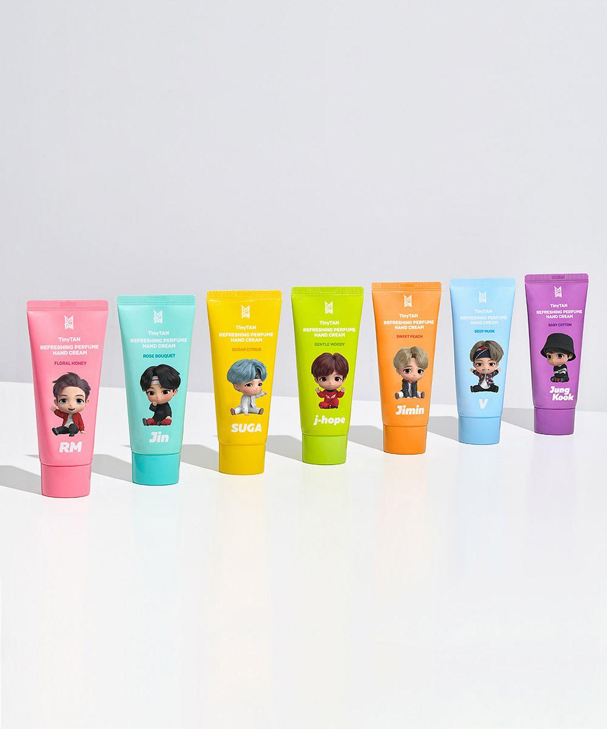 TinyTAN Освежающий парфюмированный крем для рук J-Hope