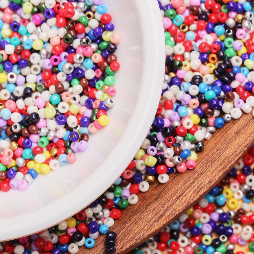 450g/Bag About56000PCS Spacer Beads Bracelet Accessories Necklace for Crafted DIY Findings 2mm For Jewelry Making Charm Czech Glass Mini Seed Beads