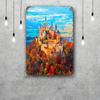 Neuschwanstein Castle Vintage Metal Tin Signs Posters Decor Retro Metal Plaque Wall Art Decor for Garage Bar