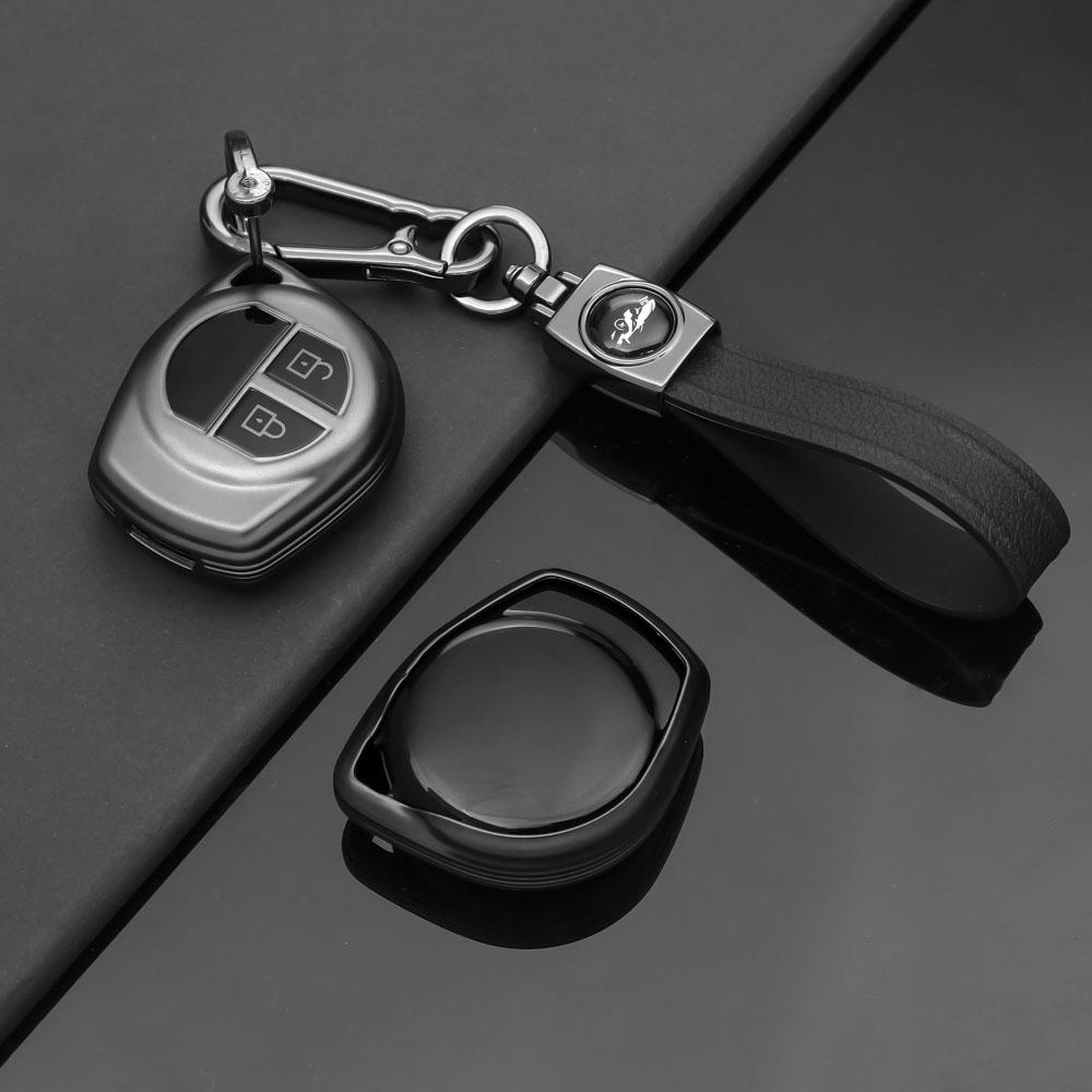 TPU Car Key Case Cover for Suzuki SX4 Swift Liana Vitara Jimny Alto Ignis Esteem 2 Buttons Auto Remote Shell Protect Accessories