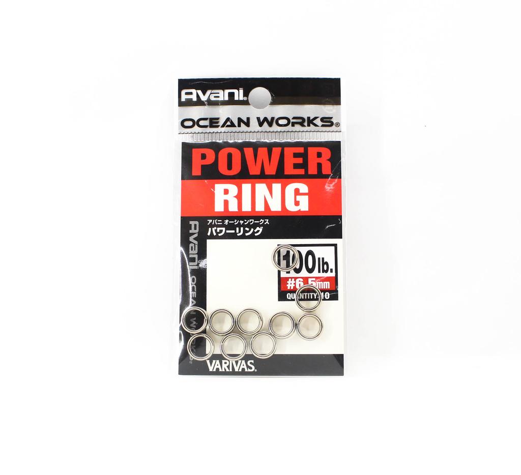 Varivas Power Split Rings Heavy Duty Strong 100 lb (4049)