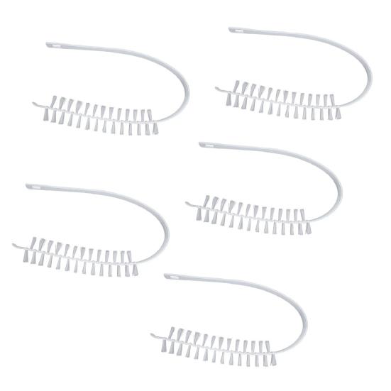 Yousheng 2/3/4/5 szt. Szczotka do pralki 360 stopni zginana konstrukcja wielofunkcyjna wielokrotnego użytku szczotka do czyszczenia gospodarstwa domowego