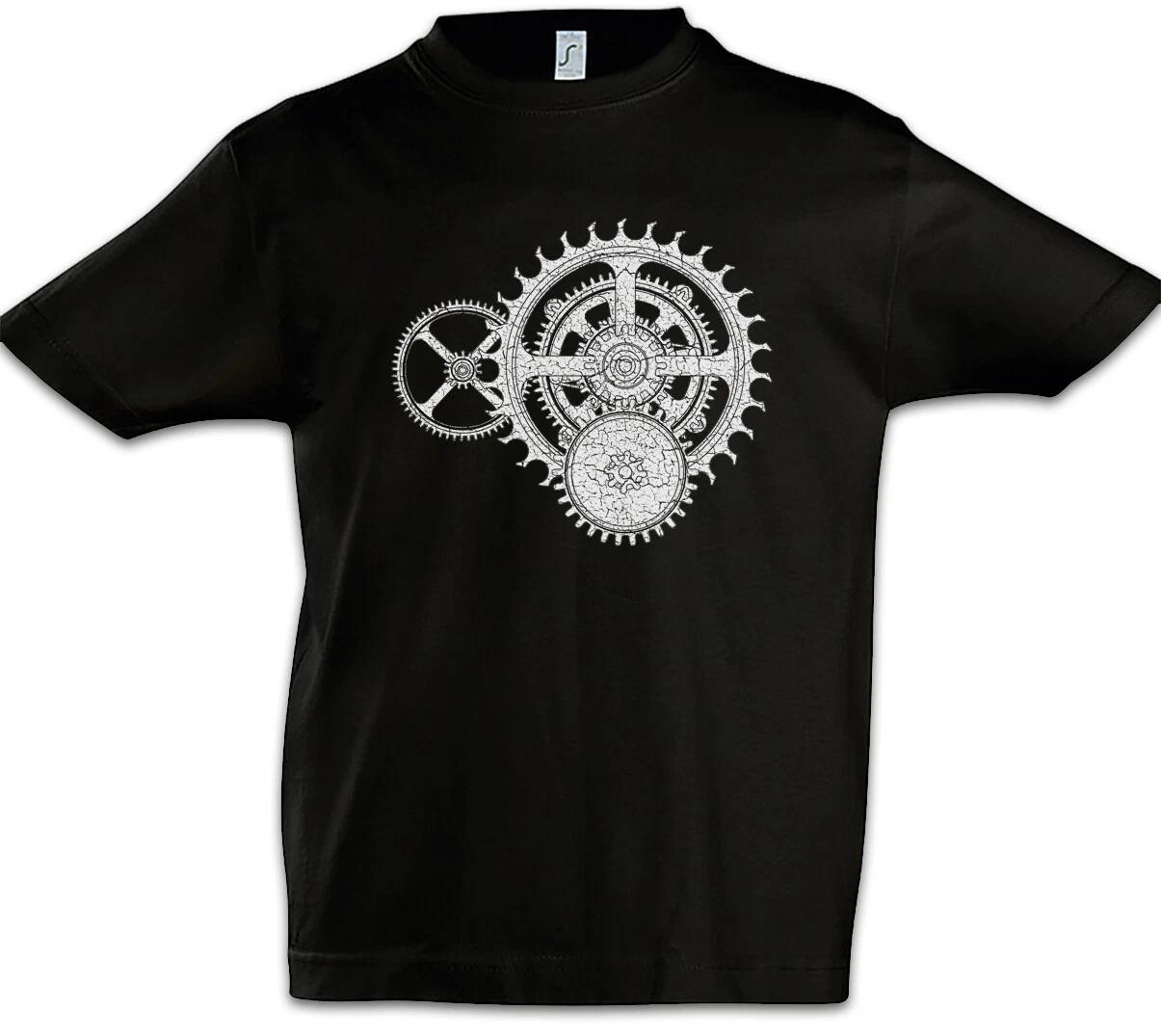Mechanism I Kids Boys kids boys T-Shirt Engineer Mechanic Movement Gear 130