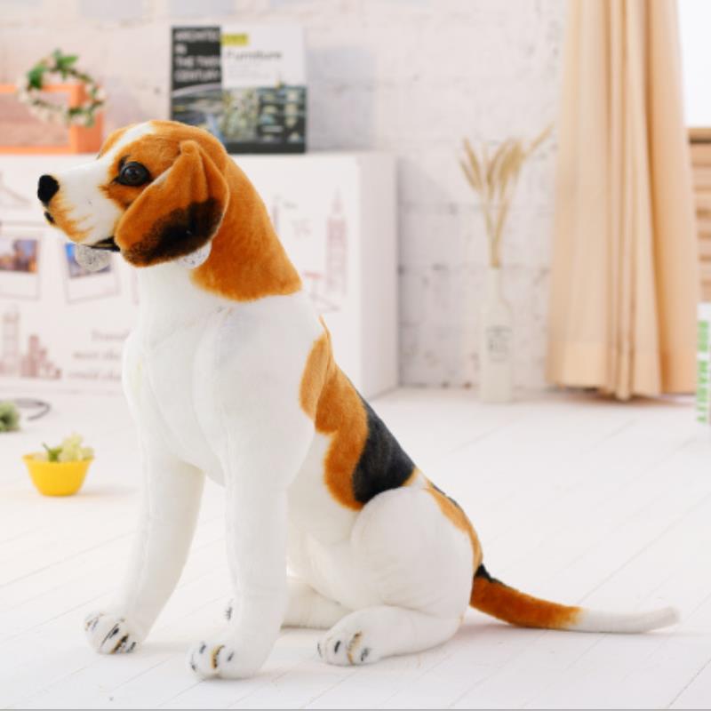 Peluche Realistico Cane Beagle Gigante Giocattoli di Peluche Cani Giocattoli di Peluche Cane Regalo