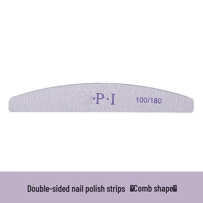 

Двусторонняя высокоэластичная пилка для ногтей: Предотвращает потерю песка, идеально подходит для профессионального маникюра и полировки.