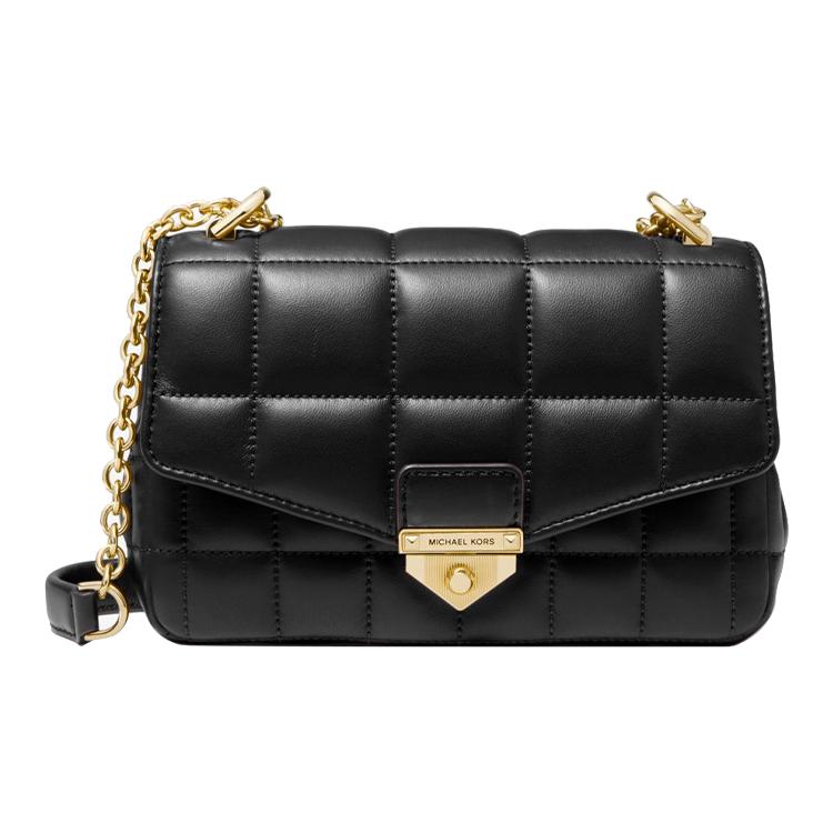 

Новая маленькая сумка на плечо с цепочкой MICHAEL KORS, черная 30H0G1SL1T-001 22.1*7.6*14.0CM