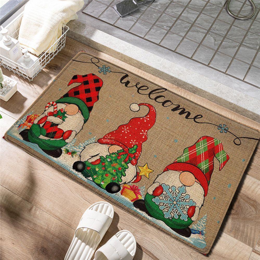 Anti-skid Sofa Bedroom Kitchen Christmas Blanket Bedside Mat Door Mat Front Door Carpet