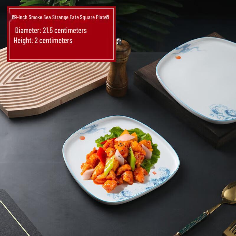 Elegant Ceramic Irregular Plate