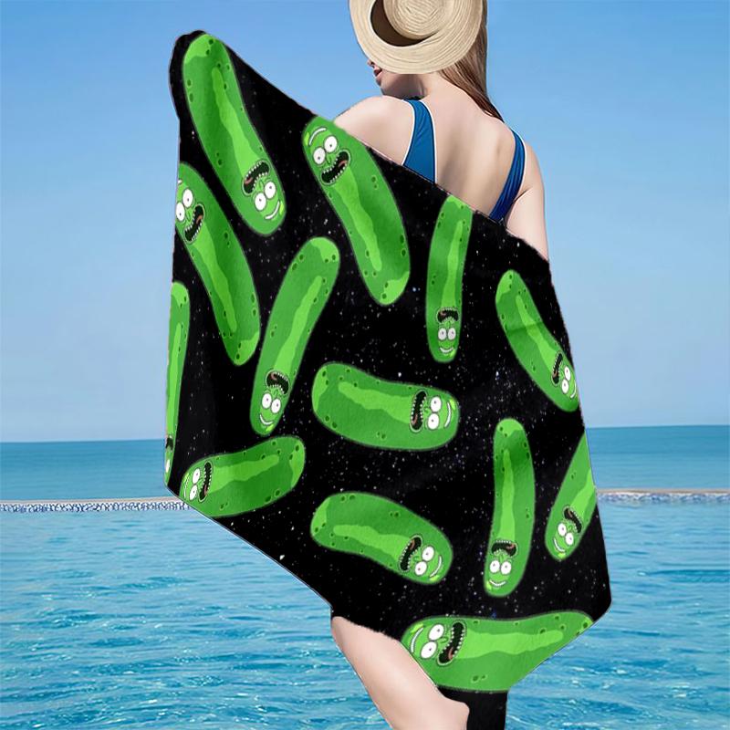 Monster Scientist Beach Towel, Super Soft Microfiber, Gift for Her/Him, Birthday, for Pool, Beach, Travel, Home Decor Fan gifts