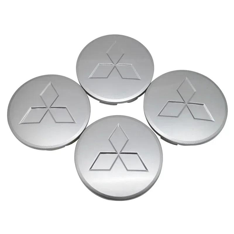 Cyxmtz1 4pcs/set Car Wheel Center Hub Caps for Mitsubishi Ralliart Lancer ASX Colt Pajero Outlander Eclipse Delica Hubcaps Accessories