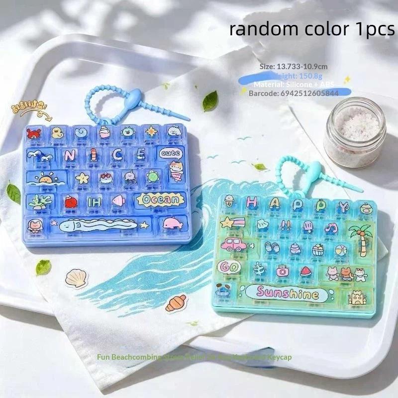 26 Grid Keycap Fidget Clicker 1PC Non Toxic Anti Stress Sensory Toy for Children Birthday Party Favors A3