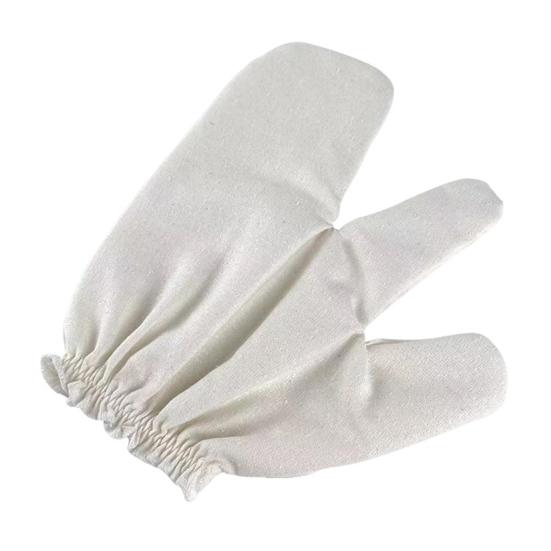 

Gloves Grege Silk Gloves Ayurvedic Exfoliating Gloves Massage Body for Exfoliation Bath Massage Scrubbing 1pc