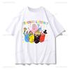 Les Barbapapa T-shirt Polyester Materiaal Goedkope Kinderkleding Casual Ronde Hals Klassieke Vintage Stijl Grafische T-shirts
