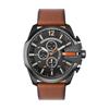 [Dartz] Men's Watch Mega Chief Brown/Black One Size