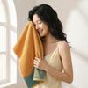 Striped Absorbent Thick Cotton Face Towel Soft Yarndyed Design For Adults