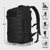 Falcon Tactical Mountaineering Backpack - Large, 3P Assault Gear for Outdoor Sports and Military Enthusiasts.