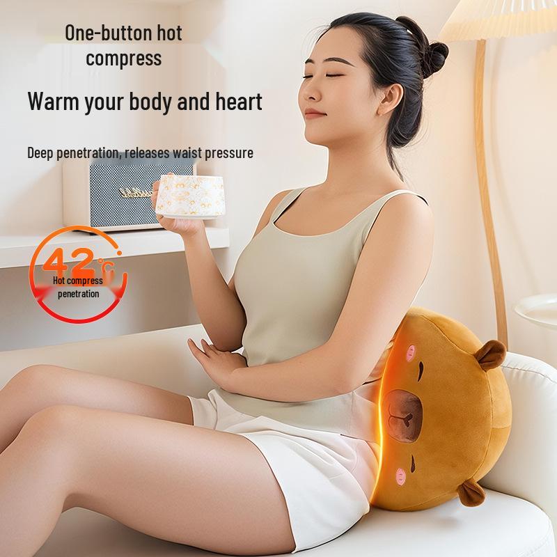 Creative High-End Waist Massager Pillow: Perfect Birthday Gift for Girls, Besties, Girlfriends, and Friends